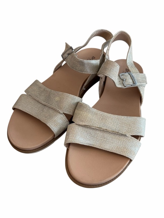 Dr. Scholl's Shoes - Dr. Scholl’s Women’s Timeless Fun Tan & Brown Strappy Canvas Sandals Sz 10 GUC
